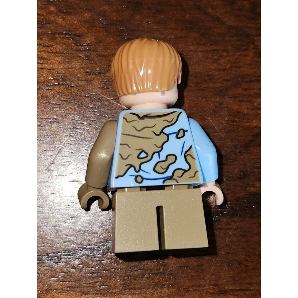 LEGO Muddy Lex Murphy (jw098) and Tim Murphy (jw099) LEGO minifigures Jurassic